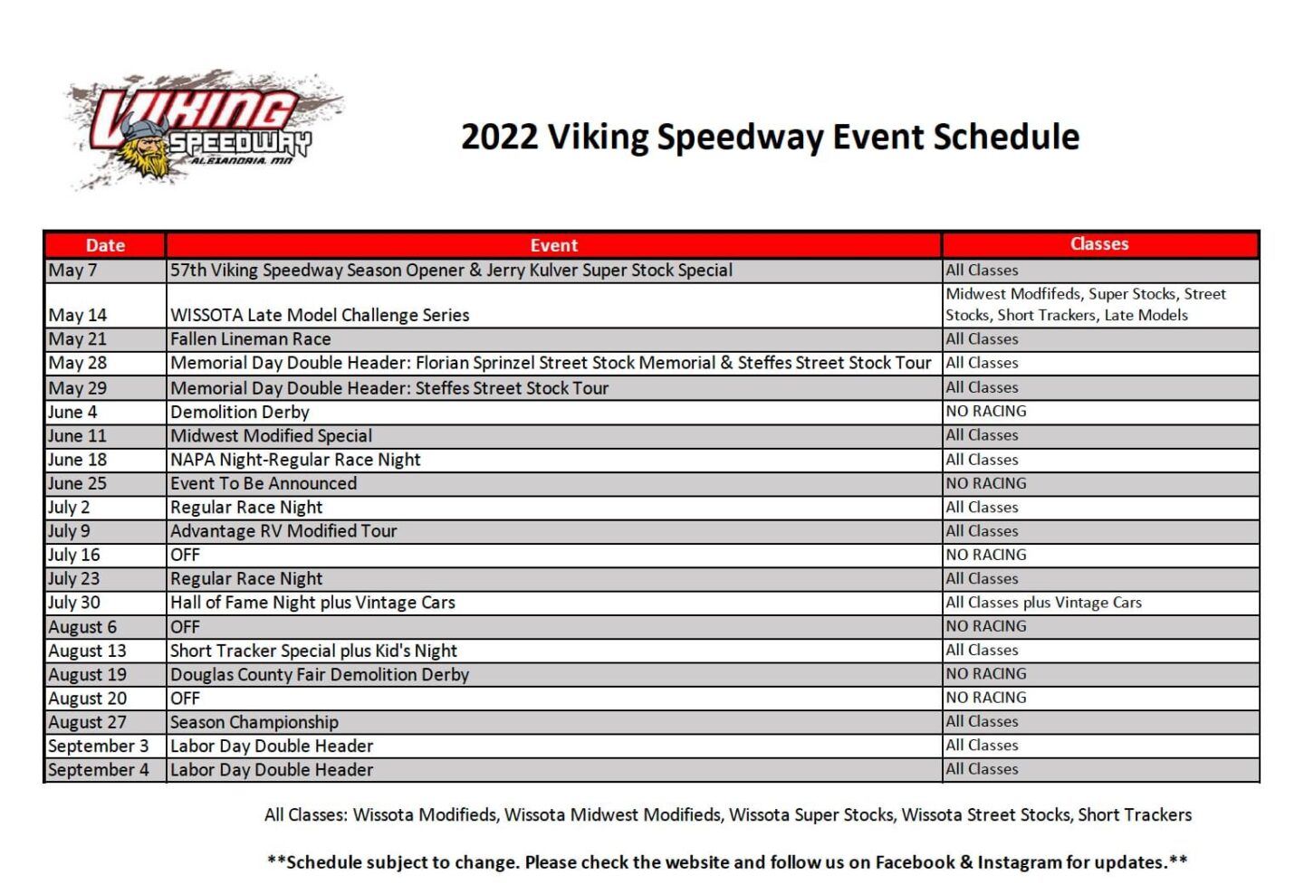 Home Viking Speedway